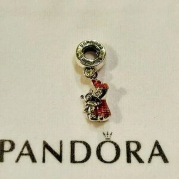 ✅Pandora Disney Winnie the Pooh Piglet & Bear Dangle Charm - Picture 2 of 4